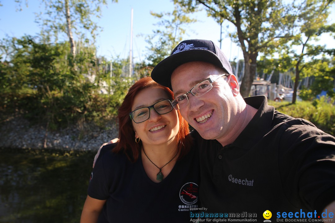 BODENSEEBOOT Breitenquerung, Sven Eckhardt: Friedrichshafen, 07.08.2017