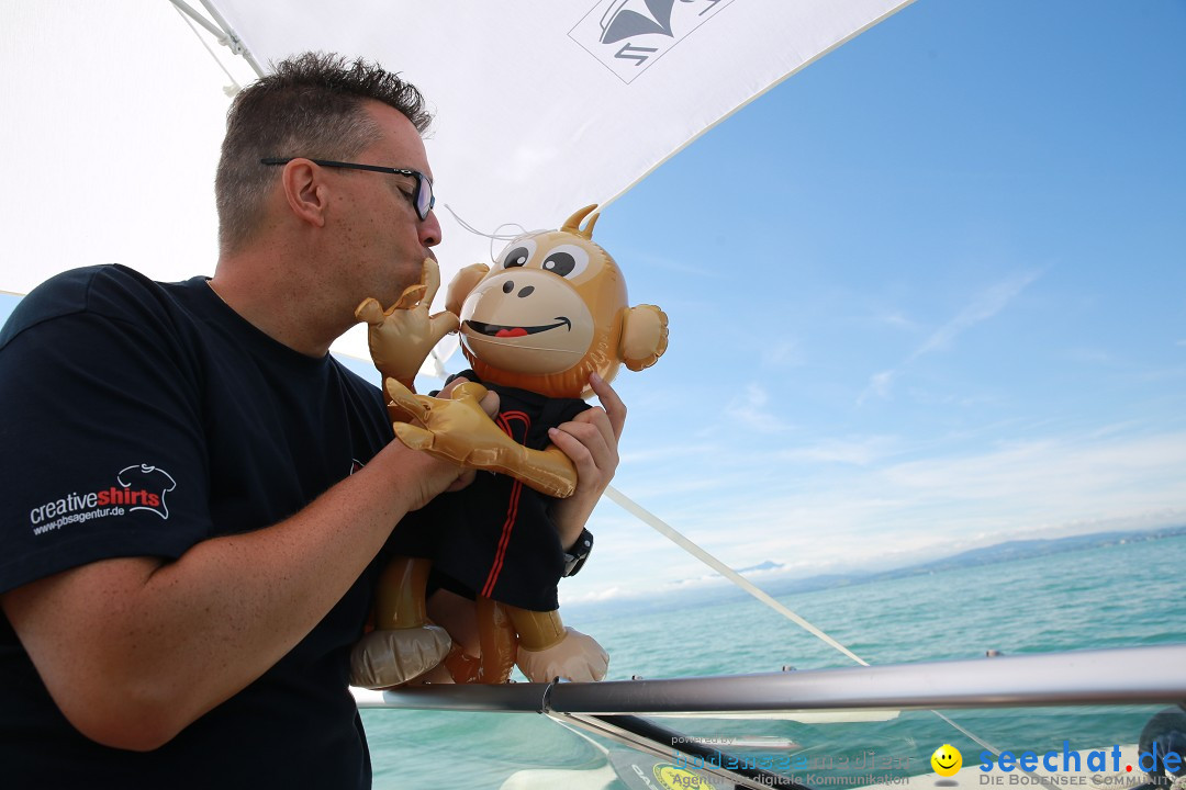 BODENSEEBOOT Breitenquerung, Sven Eckhardt: Friedrichshafen, 07.08.2017