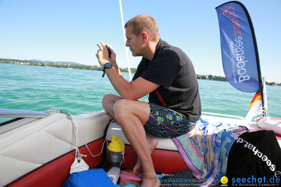 BODENSEEBOOT Breitenquerung, Sven Eckhardt: Friedrichshafen, 07.08.2017