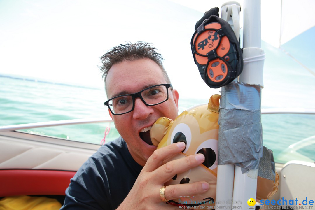 BODENSEEBOOT Breitenquerung, Sven Eckhardt: Friedrichshafen, 07.08.2017