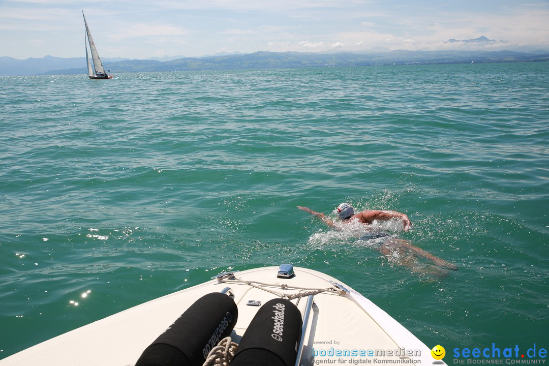 BODENSEEBOOT Breitenquerung, Sven Eckhardt: Friedrichshafen, 07.08.2017