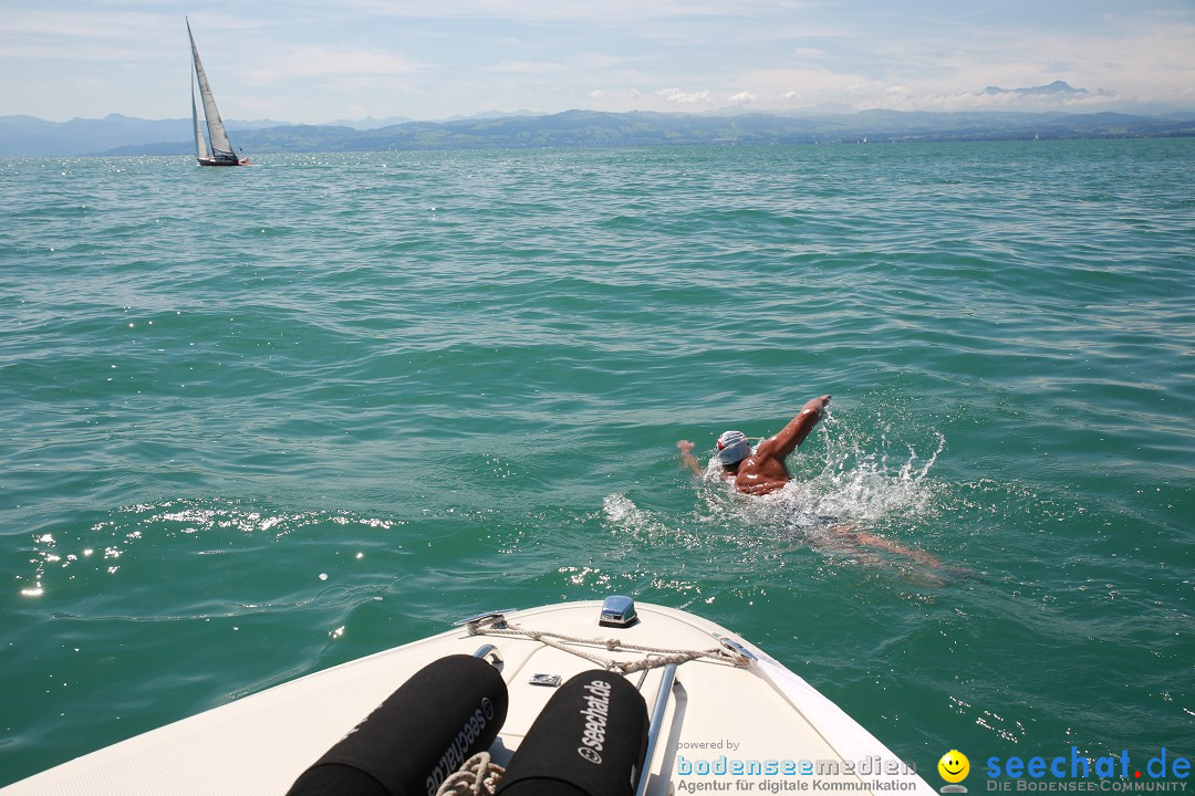 BODENSEEBOOT Breitenquerung, Sven Eckhardt: Friedrichshafen, 07.08.2017