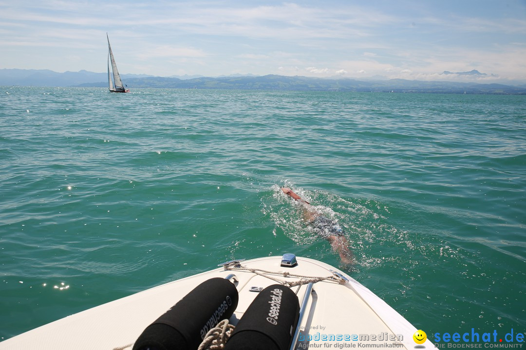 BODENSEEBOOT Breitenquerung, Sven Eckhardt: Friedrichshafen, 07.08.2017