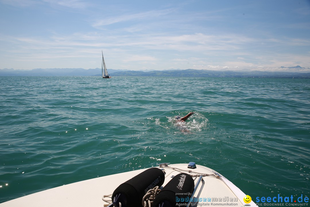 BODENSEEBOOT Breitenquerung, Sven Eckhardt: Friedrichshafen, 07.08.2017