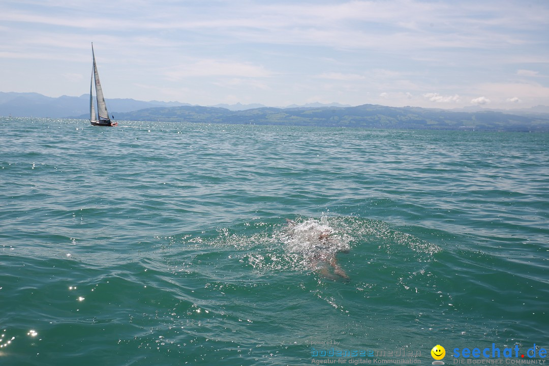 BODENSEEBOOT Breitenquerung, Sven Eckhardt: Friedrichshafen, 07.08.2017