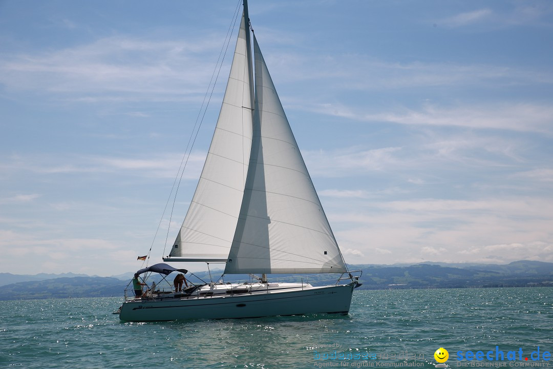 BODENSEEBOOT Breitenquerung, Sven Eckhardt: Friedrichshafen, 07.08.2017