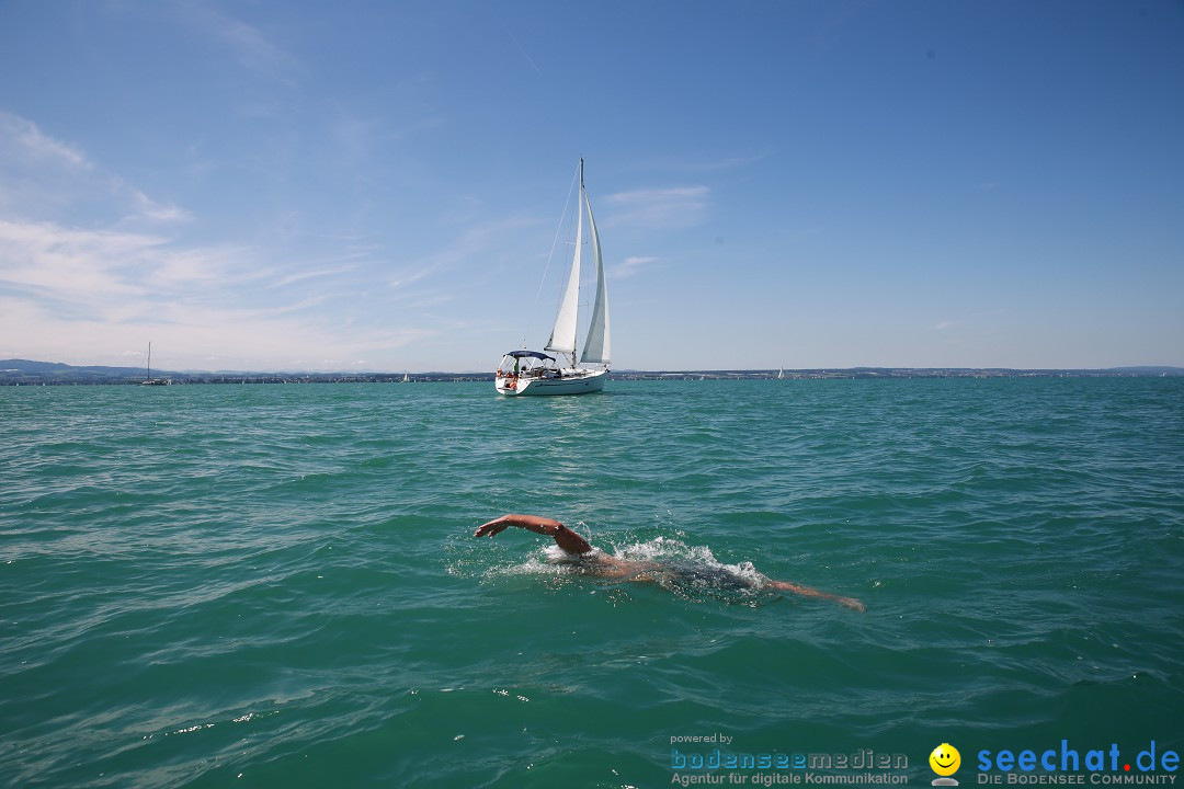 BODENSEEBOOT Breitenquerung, Sven Eckhardt: Friedrichshafen, 07.08.2017