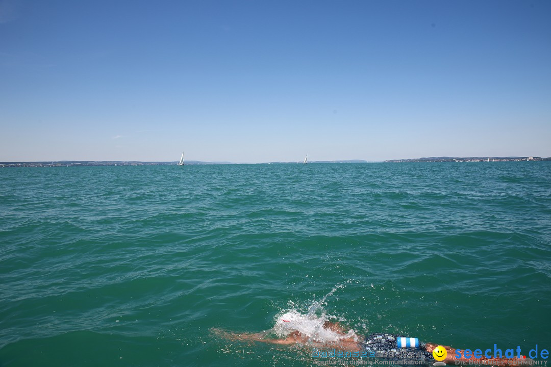 BODENSEEBOOT Breitenquerung, Sven Eckhardt: Friedrichshafen, 07.08.2017