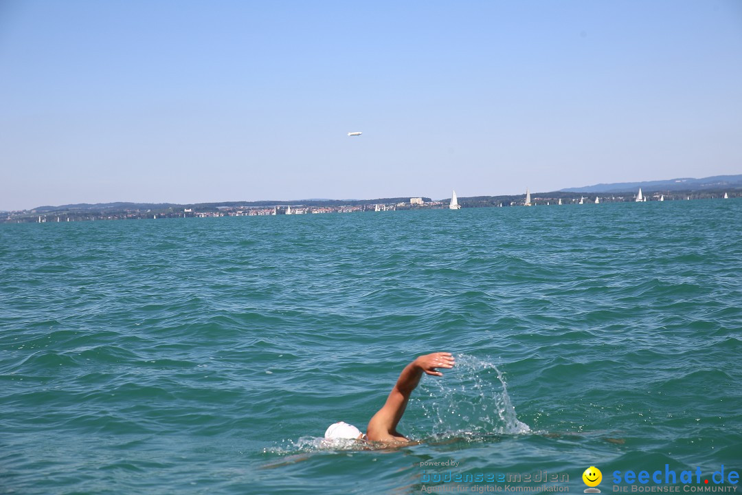 BODENSEEBOOT Breitenquerung, Sven Eckhardt: Friedrichshafen, 07.08.2017