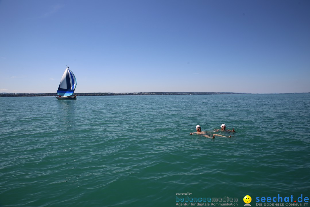 BODENSEEBOOT Breitenquerung, Sven Eckhardt: Friedrichshafen, 07.08.2017