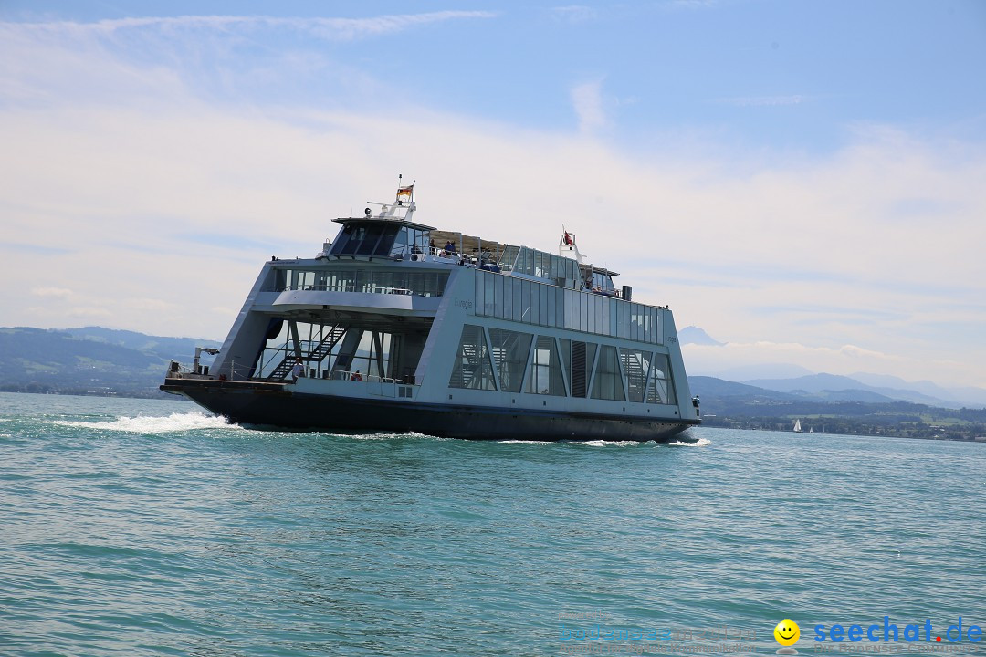 BODENSEEBOOT Breitenquerung, Sven Eckhardt: Friedrichshafen, 07.08.2017