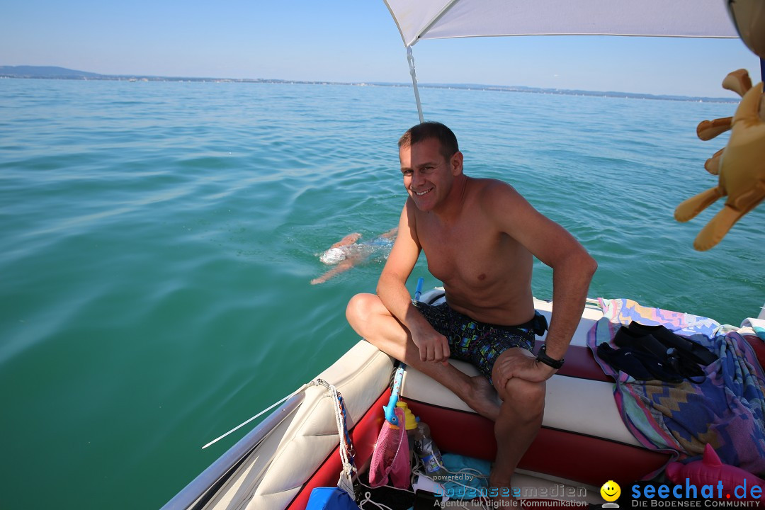 BODENSEEBOOT Breitenquerung, Sven Eckhardt: Friedrichshafen, 07.08.2017