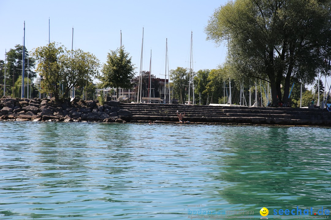 BODENSEEBOOT Breitenquerung, Sven Eckhardt: Friedrichshafen, 07.08.2017