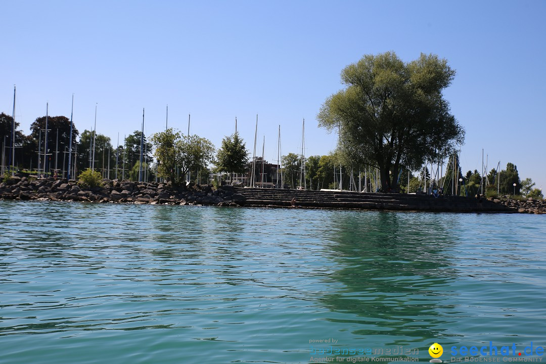 BODENSEEBOOT Breitenquerung, Sven Eckhardt: Friedrichshafen, 07.08.2017