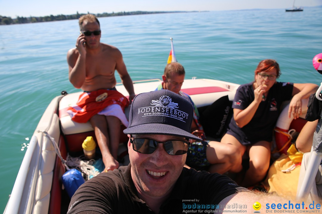 BODENSEEBOOT Breitenquerung, Sven Eckhardt: Friedrichshafen, 07.08.2017