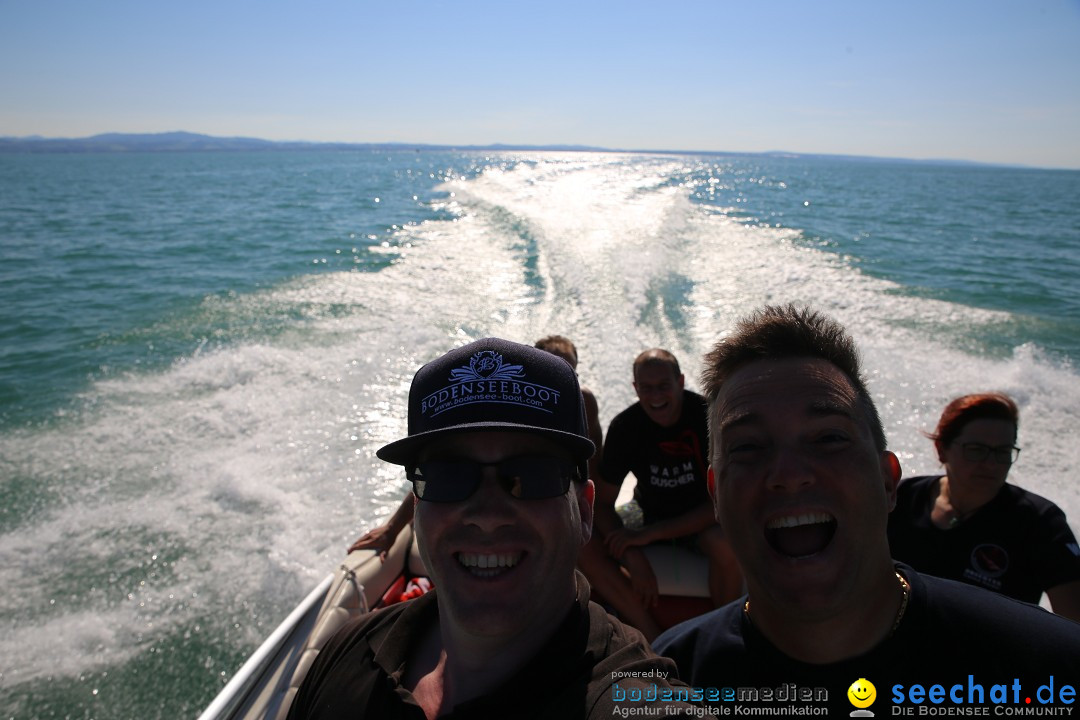 BODENSEEBOOT Breitenquerung, Sven Eckhardt: Friedrichshafen, 07.08.2017