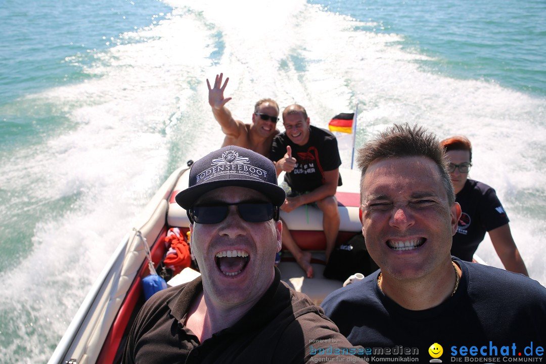 BODENSEEBOOT Breitenquerung, Sven Eckhardt: Friedrichshafen, 07.08.2017