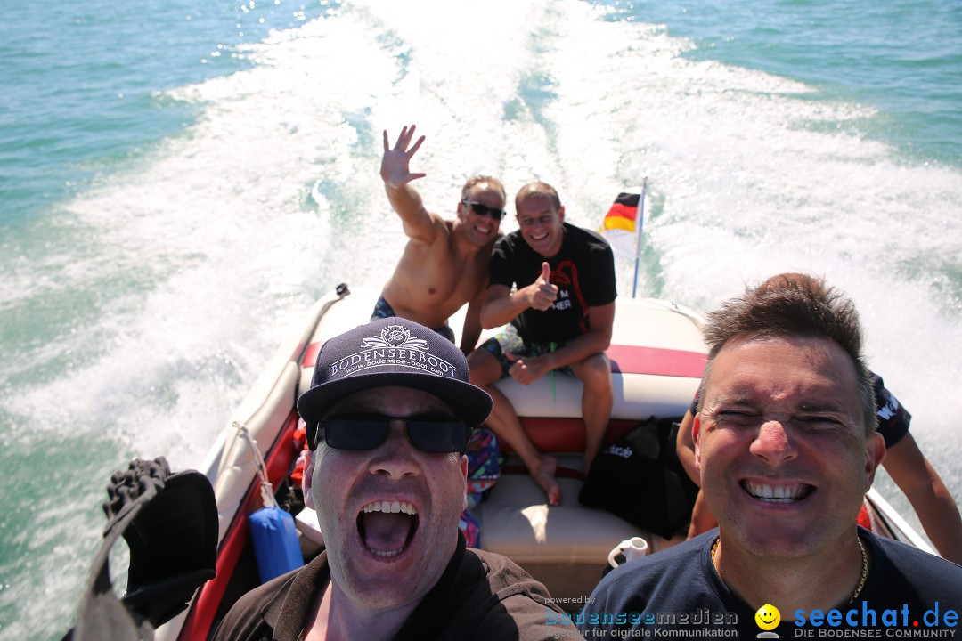 BODENSEEBOOT Breitenquerung, Sven Eckhardt: Friedrichshafen, 07.08.2017