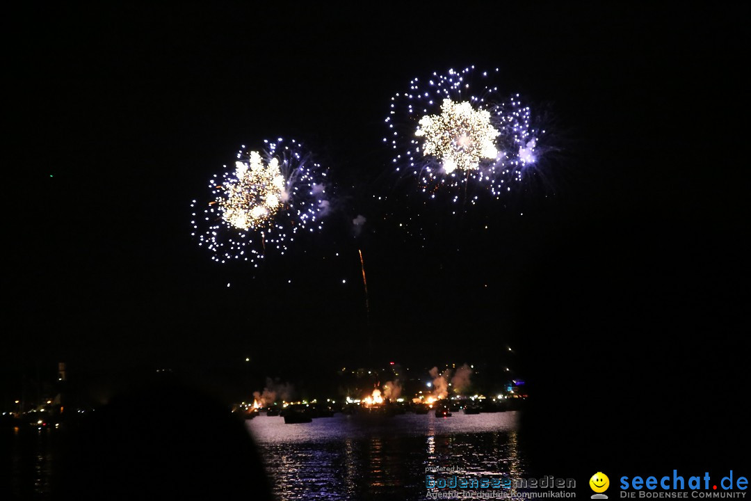 SEENACHTFEST mit Feuerwerk: Konstanz am Bodensee, 12.08.2017