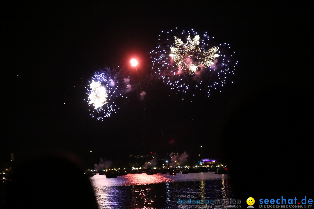 SEENACHTFEST mit Feuerwerk: Konstanz am Bodensee, 12.08.2017