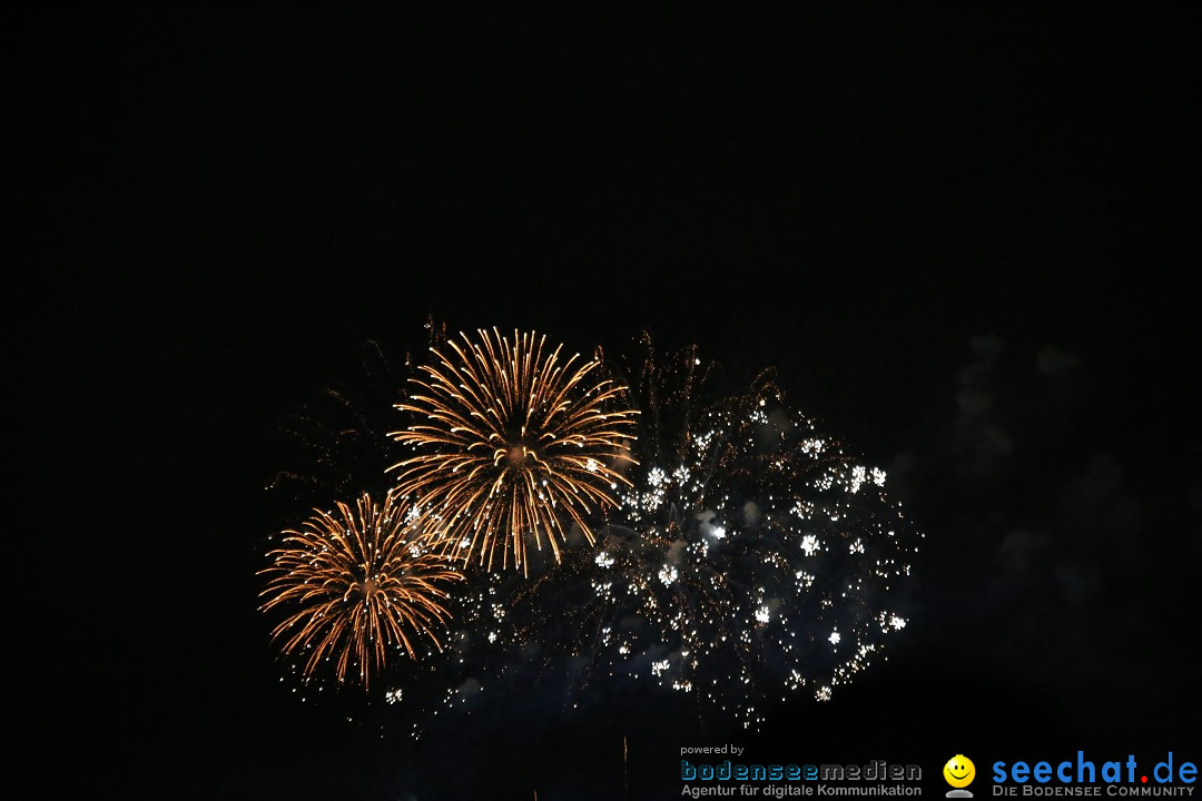 SEENACHTFEST mit Feuerwerk: Konstanz am Bodensee, 12.08.2017