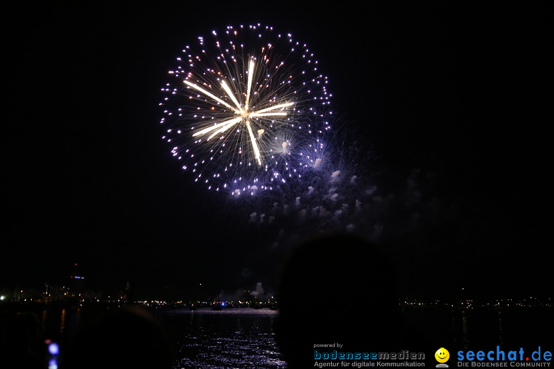 SEENACHTFEST mit Feuerwerk: Konstanz am Bodensee, 12.08.2017