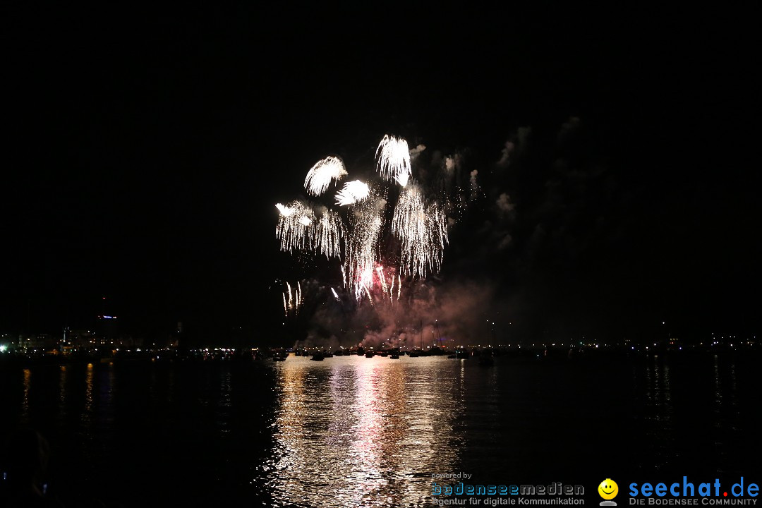 SEENACHTFEST mit Feuerwerk: Konstanz am Bodensee, 12.08.2017