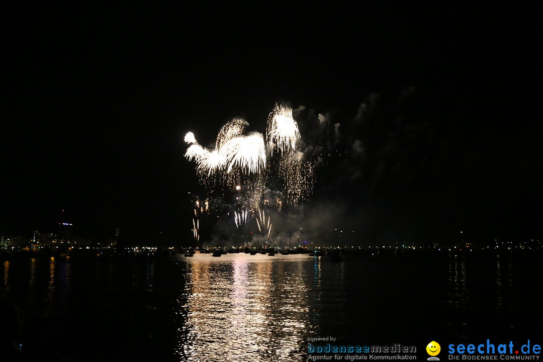 SEENACHTFEST mit Feuerwerk: Konstanz am Bodensee, 12.08.2017