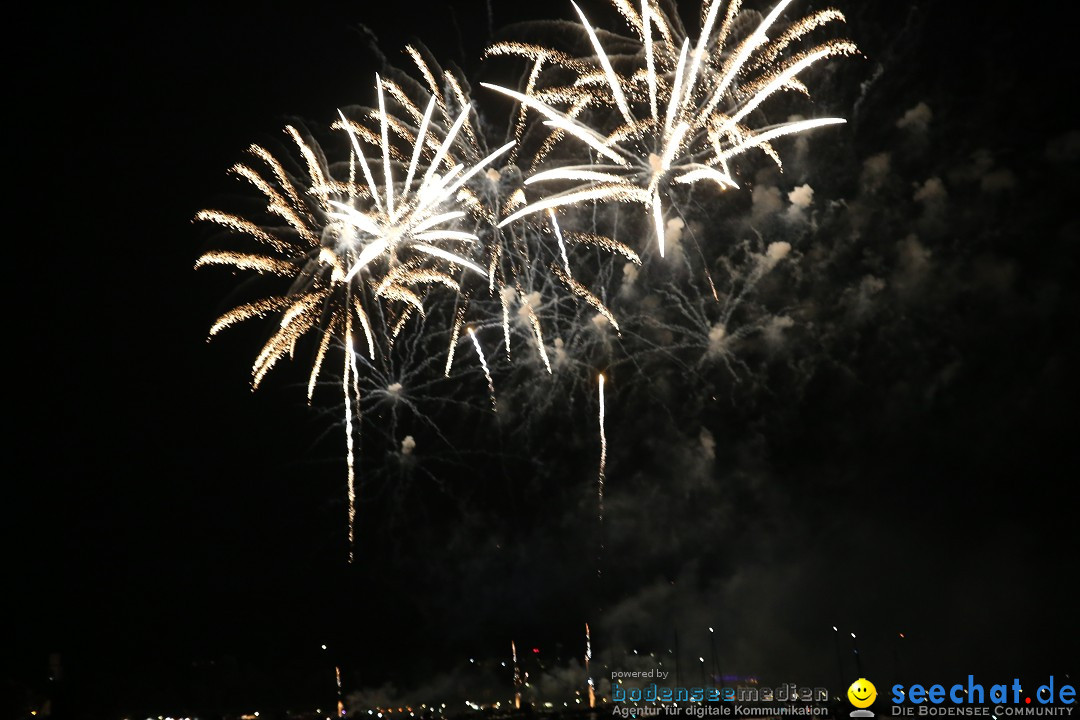 SEENACHTFEST mit Feuerwerk: Konstanz am Bodensee, 12.08.2017