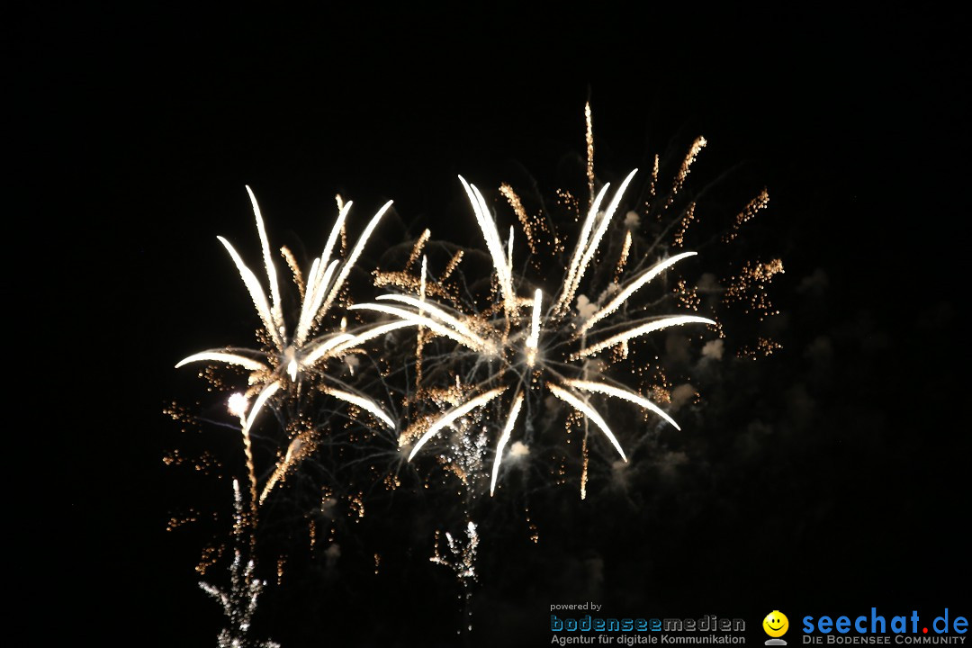 SEENACHTFEST mit Feuerwerk: Konstanz am Bodensee, 12.08.2017