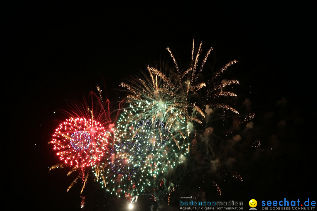 SEENACHTFEST mit Feuerwerk: Konstanz am Bodensee, 12.08.2017