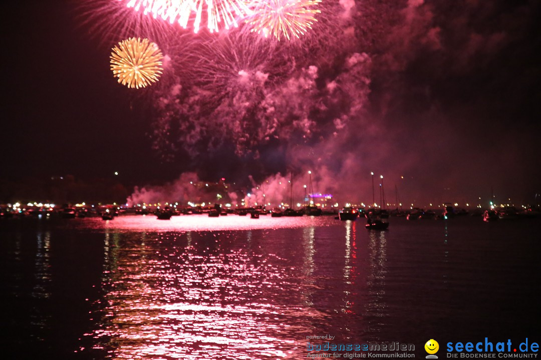 SEENACHTFEST mit Feuerwerk: Konstanz am Bodensee, 12.08.2017