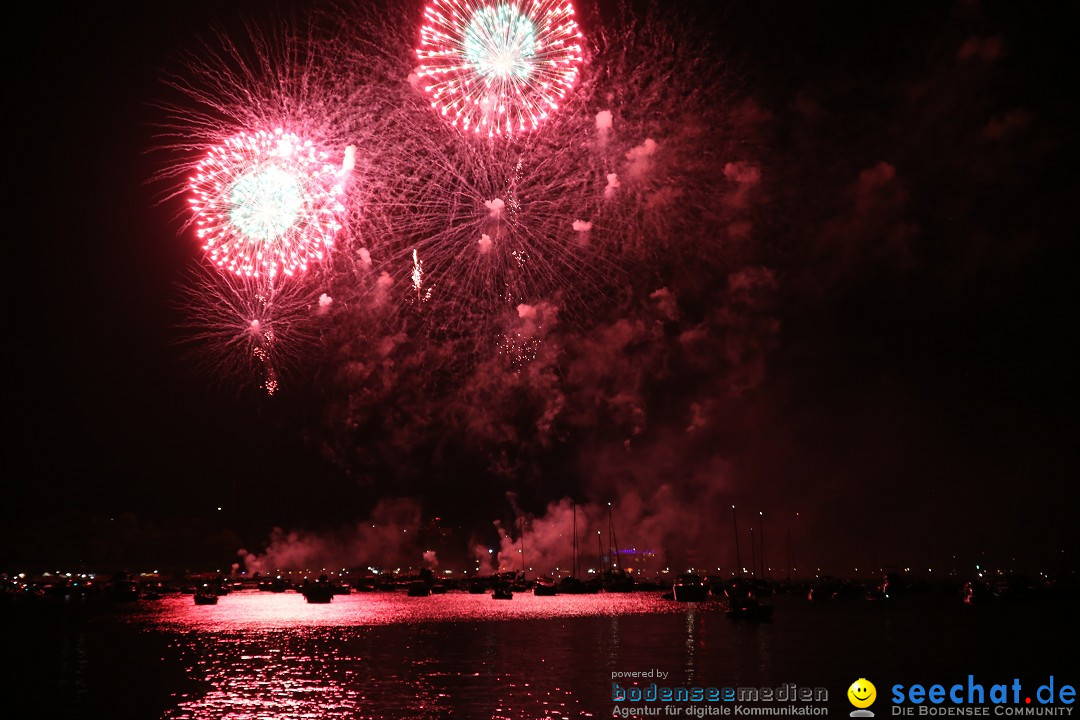 SEENACHTFEST mit Feuerwerk: Konstanz am Bodensee, 12.08.2017