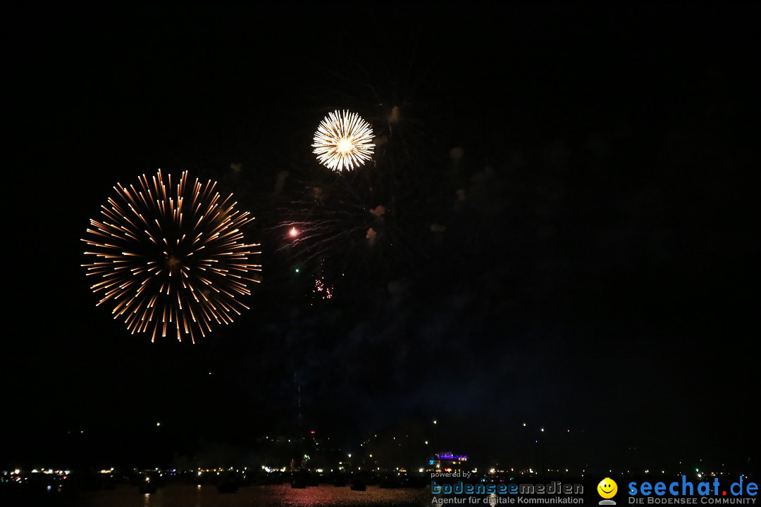 SEENACHTFEST mit Feuerwerk: Konstanz am Bodensee, 12.08.2017