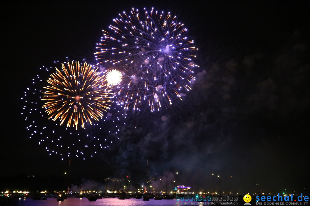 SEENACHTFEST mit Feuerwerk: Konstanz am Bodensee, 12.08.2017