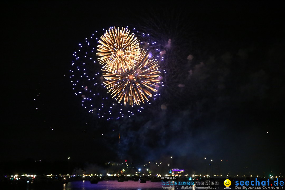 SEENACHTFEST mit Feuerwerk: Konstanz am Bodensee, 12.08.2017