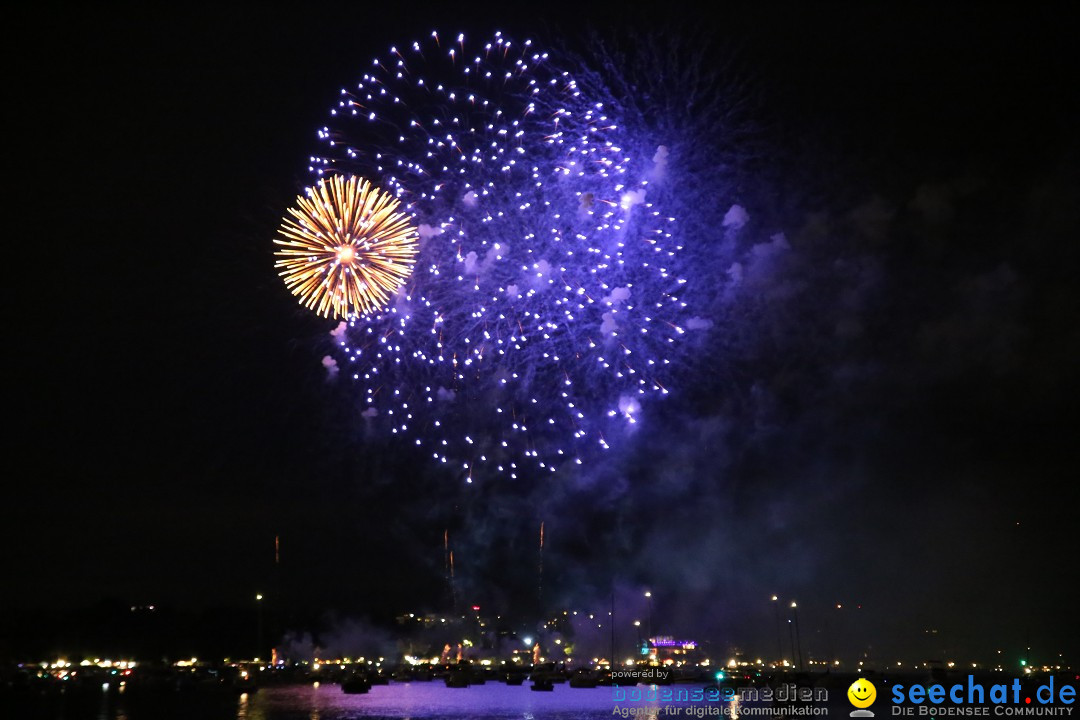 SEENACHTFEST mit Feuerwerk: Konstanz am Bodensee, 12.08.2017