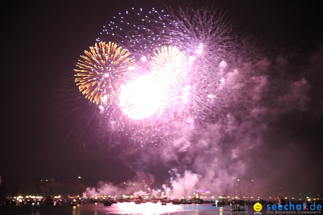 SEENACHTFEST mit Feuerwerk: Konstanz am Bodensee, 12.08.2017