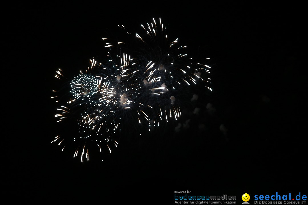 SEENACHTFEST mit Feuerwerk: Konstanz am Bodensee, 12.08.2017