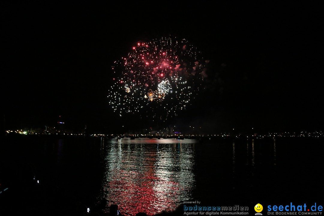 SEENACHTFEST mit Feuerwerk: Konstanz am Bodensee, 12.08.2017