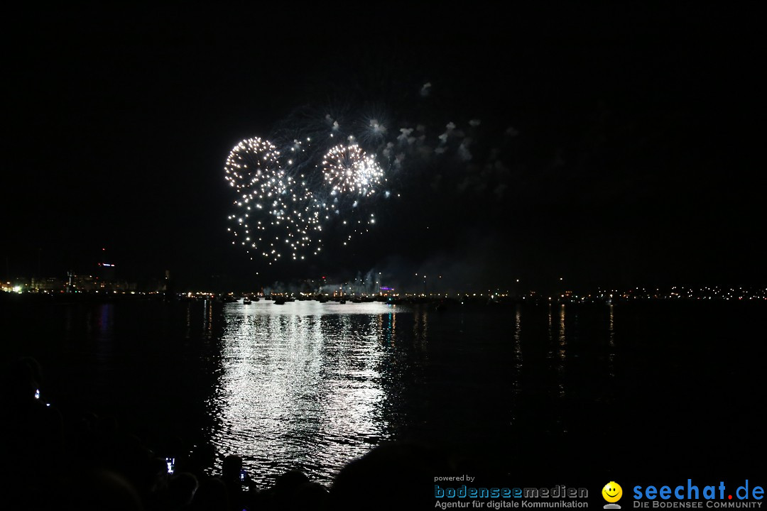 SEENACHTFEST mit Feuerwerk: Konstanz am Bodensee, 12.08.2017