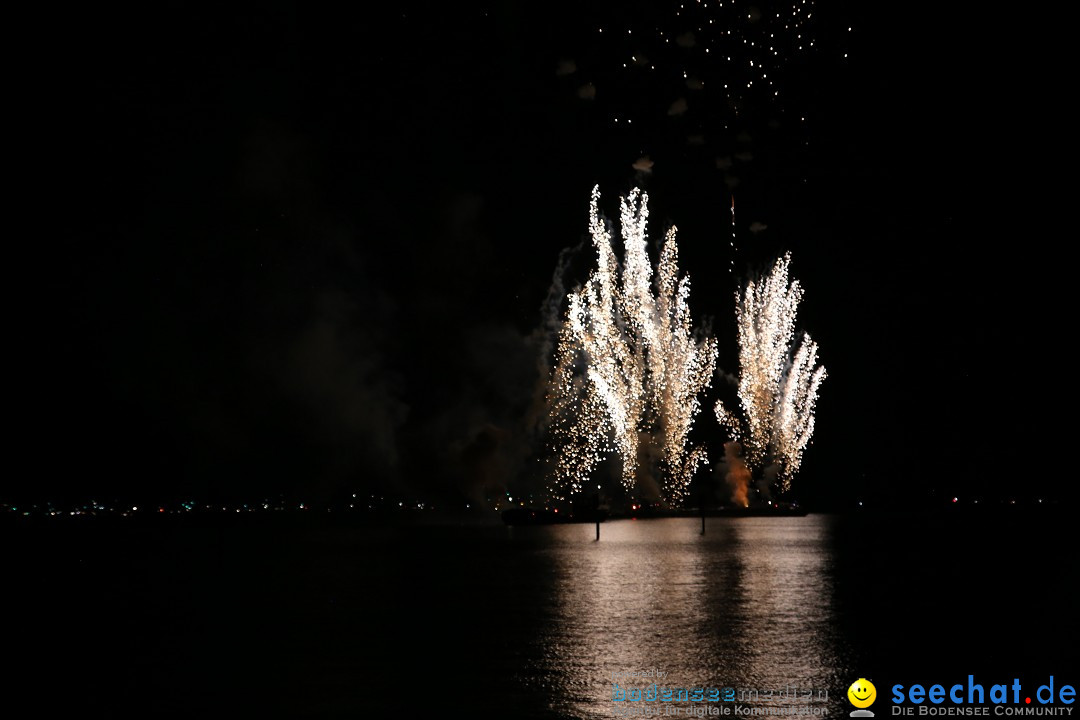 SEENACHTFEST mit Feuerwerk: Konstanz am Bodensee, 12.08.2017