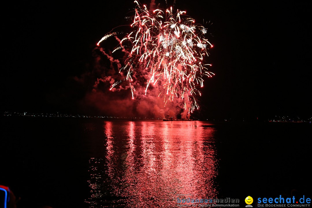 SEENACHTFEST mit Feuerwerk: Konstanz am Bodensee, 12.08.2017