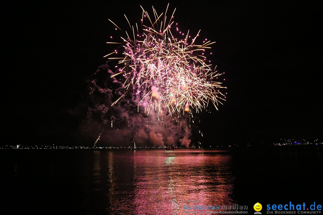 SEENACHTFEST mit Feuerwerk: Konstanz am Bodensee, 12.08.2017