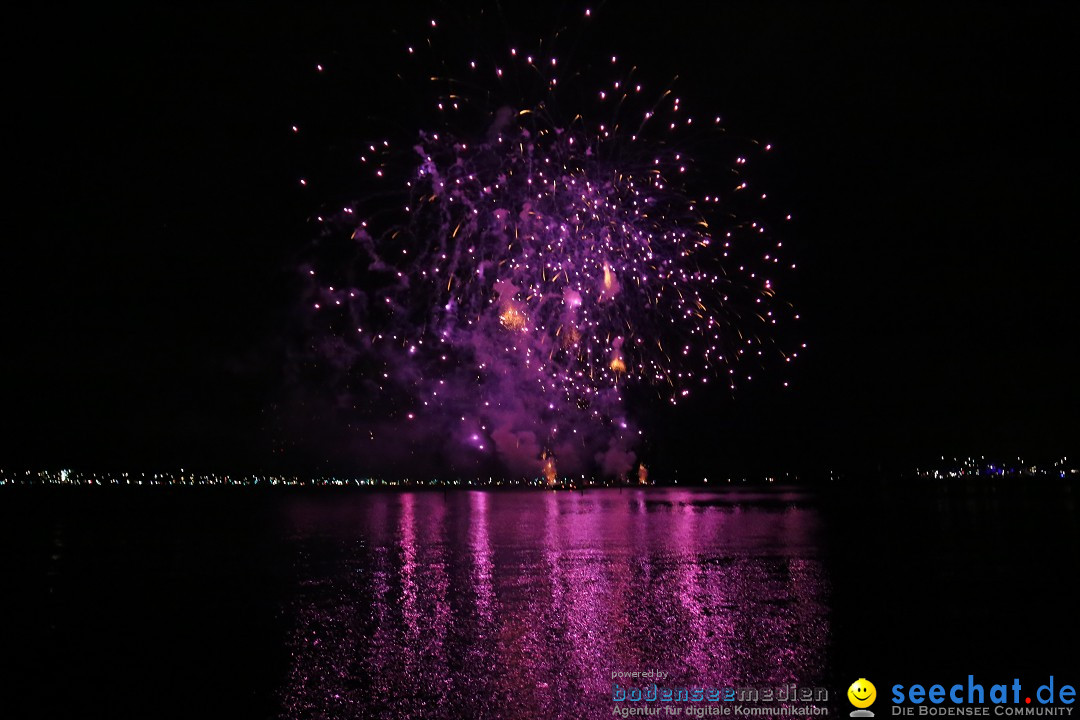 SEENACHTFEST mit Feuerwerk: Konstanz am Bodensee, 12.08.2017