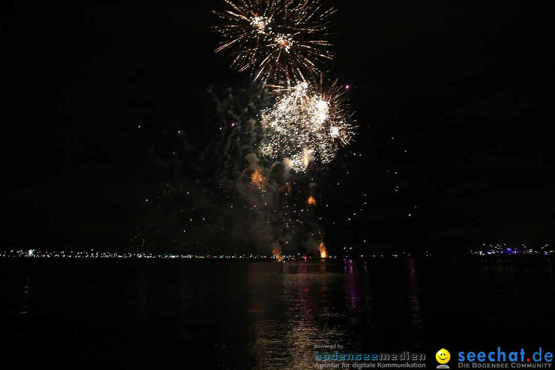 SEENACHTFEST mit Feuerwerk: Konstanz am Bodensee, 12.08.2017