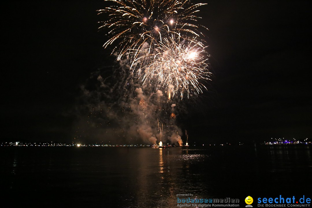 SEENACHTFEST mit Feuerwerk: Konstanz am Bodensee, 12.08.2017