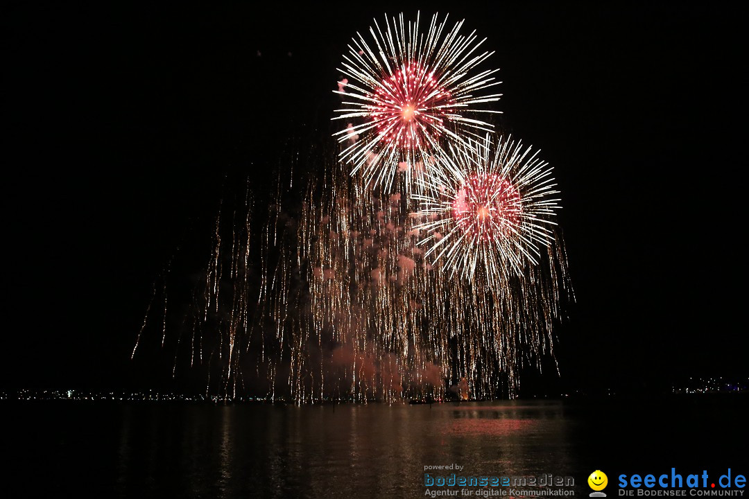 SEENACHTFEST mit Feuerwerk: Konstanz am Bodensee, 12.08.2017