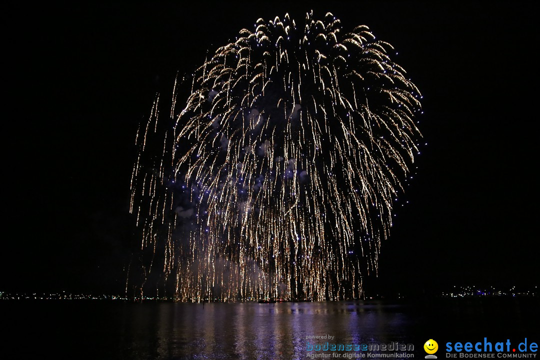 SEENACHTFEST mit Feuerwerk: Konstanz am Bodensee, 12.08.2017