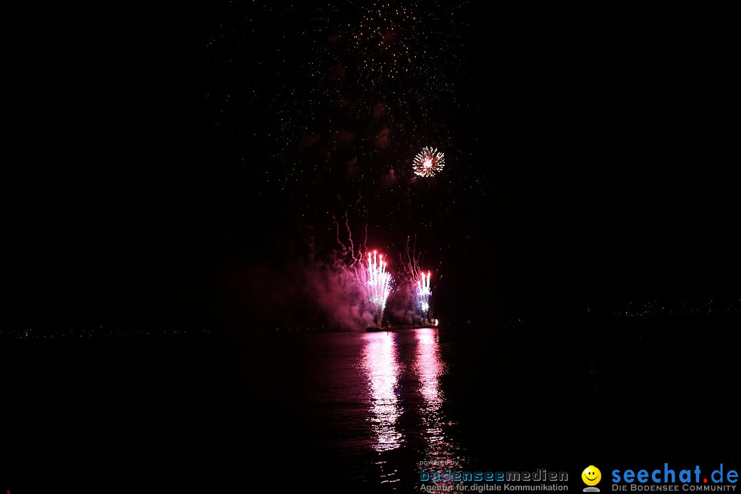 SEENACHTFEST mit Feuerwerk: Konstanz am Bodensee, 12.08.2017